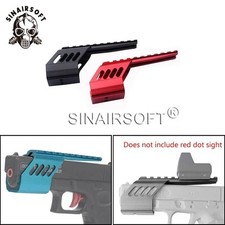 Pistola tática Picatinny Laser Rail mira telescópica base para Glock 17 18 19 Airsoft comprar usado  Enviando para Brazil