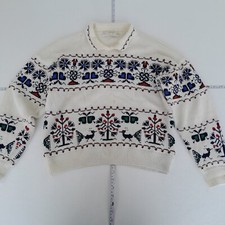 Michael jumper cream for sale  WORTHING