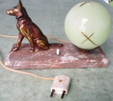 Tischlampe antik hund gebraucht kaufen  Frankfurt am Main
