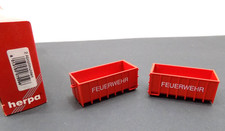 Herpa 075596 abrollmulden gebraucht kaufen  Puderbach