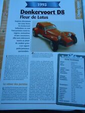 Donkervoort lotus flower d'occasion  Expédié en Belgium