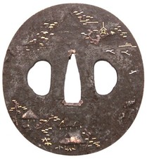 Antique japanese tsuba for sale  San Diego