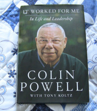Colin powell signed for sale  New Holland