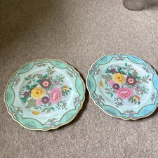 Vintage aqua floral for sale  CIRENCESTER