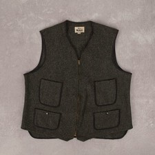 Jaqueta Colete de Lã Woolrich Vintage Anos 70 Masculina Cinza Colete comprar usado  Enviando para Brazil