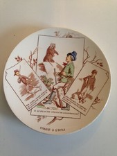Ancienne assiette parlante d'occasion  Villefranche-sur-Saône