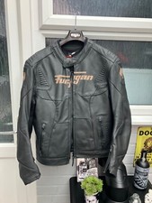 Leather motorcycle jacket for sale  OXFORD