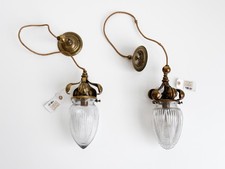 Pair antique brass for sale  LONDON