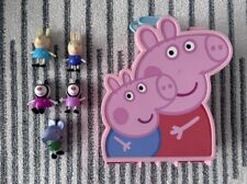 Estojo de transporte Peppa Pig + 5 estatuetas - Usado, usado comprar usado  Enviando para Brazil