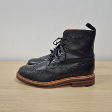 Grenson fred black for sale  MANCHESTER