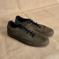 Sapatos Emerica Reynolds Low Vulc Masculino 11 Marrom Preto Skate Camurça Lona Acolchoada, usado comprar usado  Enviando para Brazil
