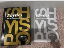 Saxon physics textbook for sale  Taylors