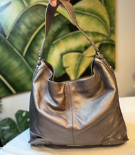 grey leather hobo bag for sale  Winter Springs