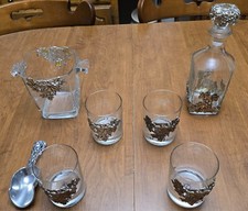 Servicio de bebidas de uvas Arthur Court vendido por pieza segunda mano  Embacar hacia Mexico