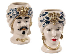 Coppia vaso testa usato  Cittanova