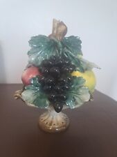 Capodimonte majolica fruit for sale  HORSHAM