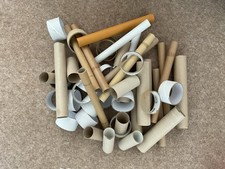 Empty cardboard tubes for sale  BRIDGWATER