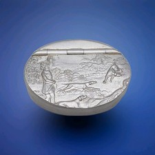 Antique pewter snuff for sale  MILTON KEYNES