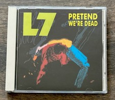 L7 "Pretend We're Dead" 8 Track CD, 1993, Japanese Import w/Obi. (Japan) comprar usado  Enviando para Brazil