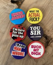 Rude novelty pin for sale  STOCKPORT