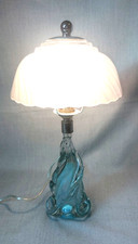 Lampe pied cristal d'occasion Lampe pied cristal d'occasion  Le Croisic