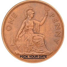 One penny coin d'occasion  Expédié en Belgium