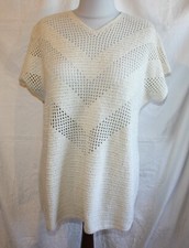 Cremweiß gehäckelter pulli gebraucht kaufen  Bad Freienwalde (Oder)