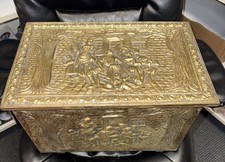 Embossed brass log for sale  Santa Rosa
