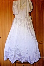 Brautkleid weiß bolerojäckch gebraucht kaufen  Köln