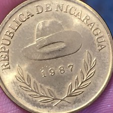 Nicaragua 1 Cordoba 1987 patria libera o morire comprar usado  Enviando para Brazil