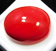 Cabochão de coral vermelho italiano natural 34,50 quilates corte oval pedra preciosa solta comprar usado  Enviando para Brazil