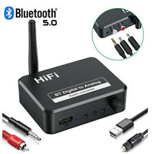 Receptor Hi-Fi Bluetooth 5.1 DAC Spdif óptico para amplificador RCA de 3,5 mm Aux 2 comprar usado  Enviando para Brazil