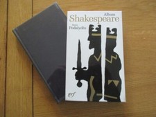 Pleiade album shakespeare d'occasion  Einville-au-Jard