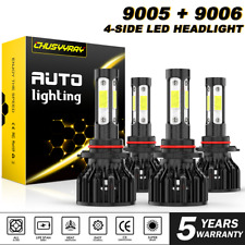 Lâmpadas combo de farol alto baixo feixe farol de LED para Toyota Corolla 2003-2006 9005 9006 comprar usado  Enviando para Brazil