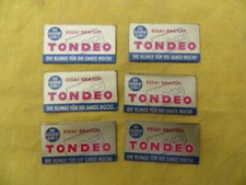 Tondeo shaving blades for sale  Shipping to United Kingdom