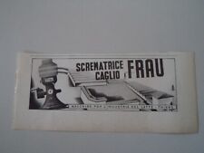 Advertising pubblicità 1939 usato  Salerno