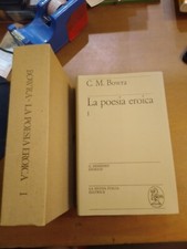 Bowra poesia eroica usato  Italia