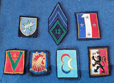 Ecussons armee francaise d'occasion  Holnon