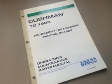 Cushman 1500 top for sale  Burlington