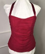 Monsoon red silk for sale  WOLVERHAMPTON