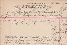 Nieder reichenbach rechnung gebraucht kaufen  Leipzig