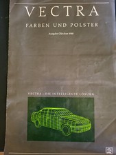 Prospekt pel vectra gebraucht kaufen  Löbau