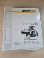 Kramer ersatzteilliste 212lt gebraucht kaufen  Gschwend