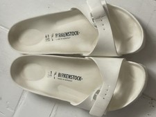 Birkenstocks white madrid for sale  EGHAM