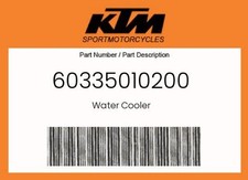 Refrigerador de água genuíno KTM - 60335010200 comprar usado  Enviando para Brazil