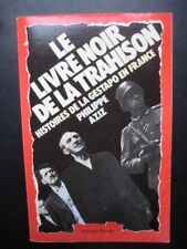 Livre noir trahison d'occasion  Saint-Lô