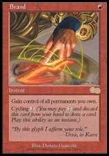 Magic mtg brandzeichen gebraucht kaufen  Landstuhl