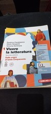 Vivere letteratura panebianco usato  Italia