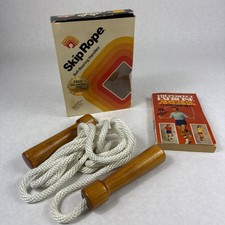 Vintage Mr Skip Rope 9,5" Corda de Salto na Caixa Original Alças de Rolamento de Esferas com Livro comprar usado  Enviando para Brazil