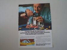 Advertising pubblicità 1971 usato  Salerno